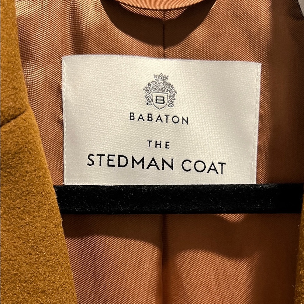 Aritzia Babaton Brown Stedman Coat - Picture 2 of 8